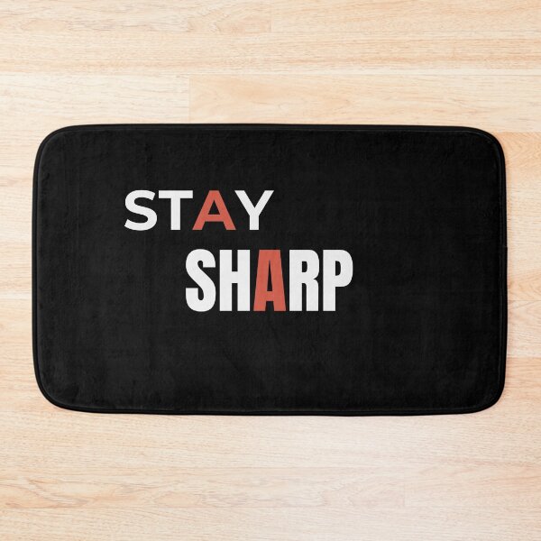 Item preview, Stay Sharp T-Shirt | Focus & Mental Strength Quote Design designed and sold by Pure Focus.