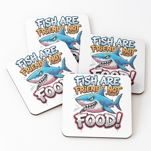 Item preview, Fish Are Friends Not Food designed and sold by TshirtsOnline-.