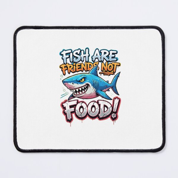 Item preview, Fish Are Friends Not Food designed and sold by TshirtsOnline-.