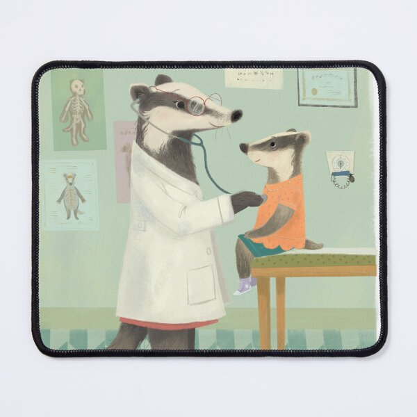 Item preview, Little Badger Goes to the Doc. designed and sold by Jen Bricking.