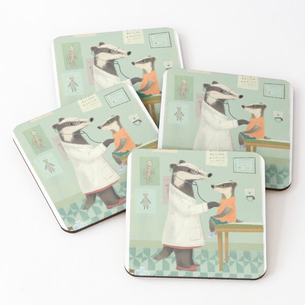 Item preview, Little Badger Goes to the Doc. designed and sold by Jen Bricking.