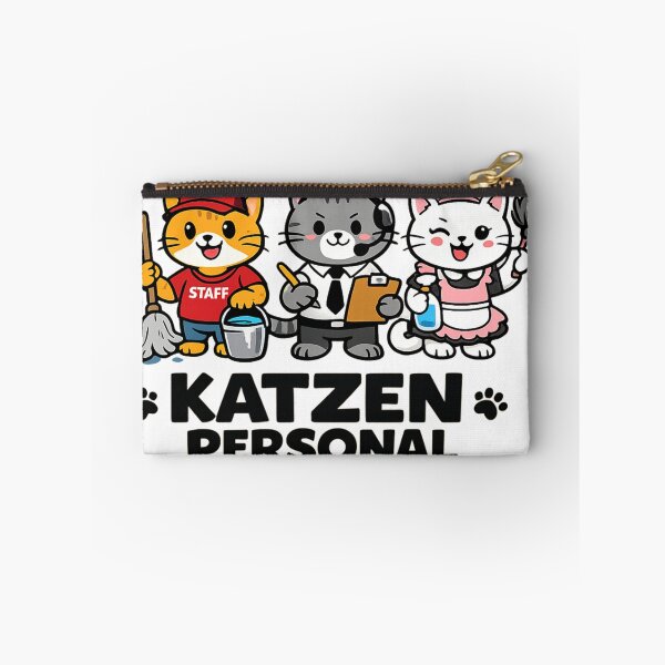 Item preview, Cat Personal Trio Office Mascot designed and sold by xyab.