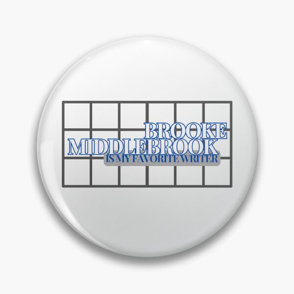 Item preview, Brooke Middlebrook Is My Favorite Writer designed and sold by thejessbeast.
