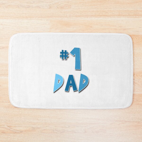 Item preview, Numer One Dad Blue designed and sold by Normbot2000.