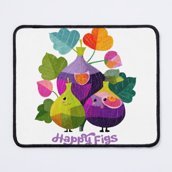 Item preview, Happy Figs – Whimsical Delight designed and sold by ForeverPrintsOK.