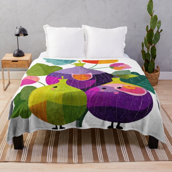 Item preview, Happy Figs – Whimsical Delight designed and sold by ForeverPrintsOK.