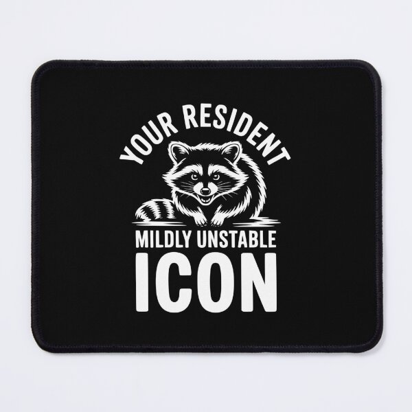 Item preview, Your Resident Mildly Unstable Icon designed and sold by theartfulaspie.