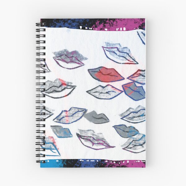 Item preview, offset lips luminosity brush canvas designed and sold by kanakeen.