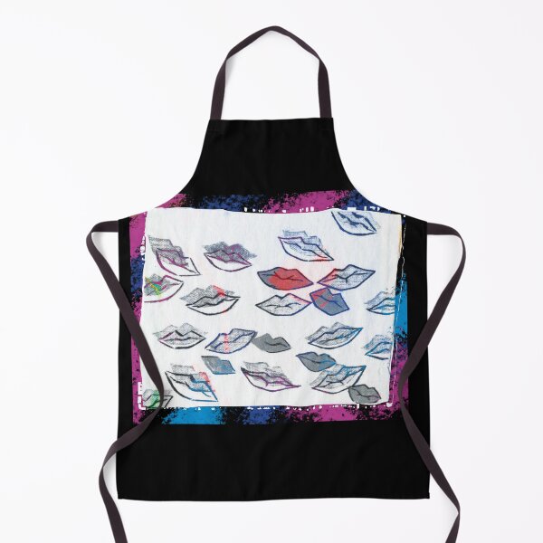 Item preview, offset lips luminosity brush canvas designed and sold by kanakeen.