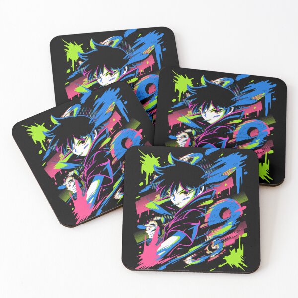 Artikelvorschau, Anime-Street-Art-Graffiti-Neon-Stil-Charakter entworfen und verkauft von ChillDrop.