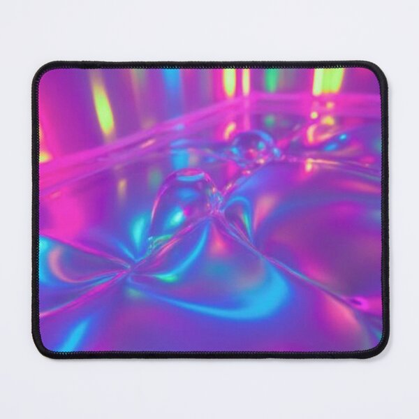 Item preview, Neon Holographic Abstraction Art designed and sold by Nika Art Studio.