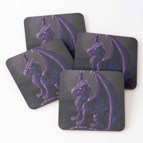 Item preview, Obsidian dragon designed and sold by RootSpellStudio.