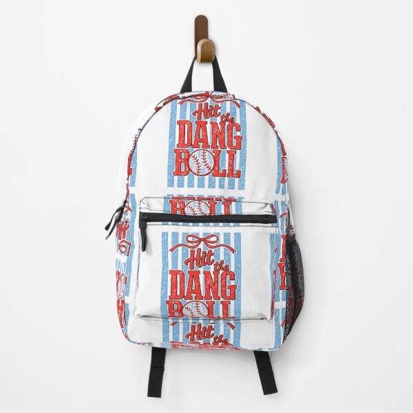 Item preview, Hit The Dang Ball - Funny Softball Player & Heart Design designed and sold by DoodloraStudio.