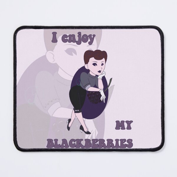 Item preview, Old Cartoon Style pin up - Blackberries designed and sold by Juditangelo.