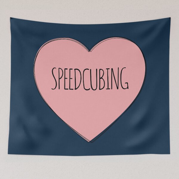Item preview, I Love Speedcubing Heart For Speedcubers designed and sold by MaryAller.