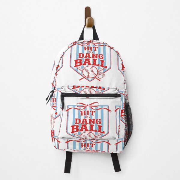 Item preview, Hit The Dang Ball - Funny Softball Player & Heart Design designed and sold by DoodloraStudio.
