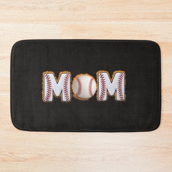 Item preview, Game Day Baseball Mom - Fiery Stitching Design designed and sold by Lozarux.