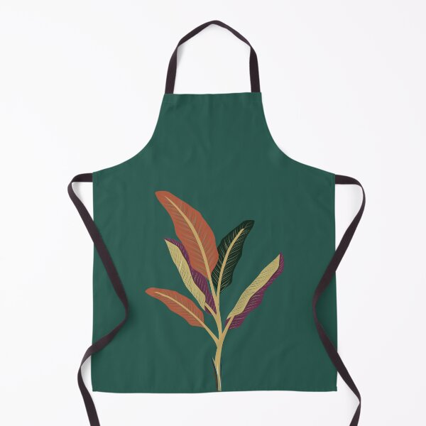 Item preview, Vibrant Tropical Leaf Illustration in Colorful Autumn Tones designed and sold by auran14.