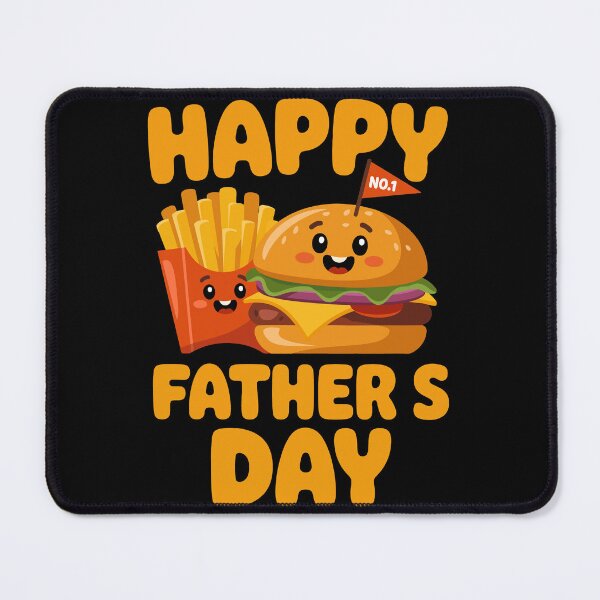 Item preview, Happy Fathers Day Burger designed and sold by jkrphoto.