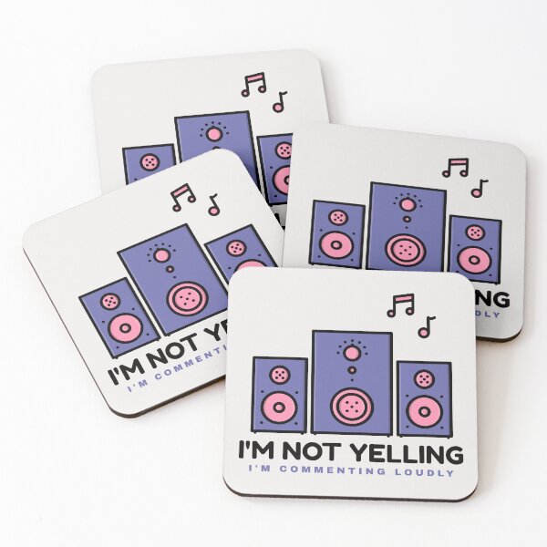 Item preview, I'm Not Yelling I'm Commenting Loudly Salty Mom designed and sold by everydayplay108.