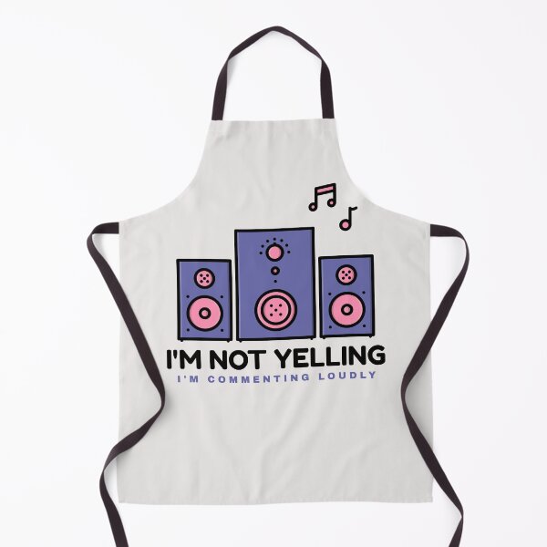 Item preview, I'm Not Yelling I'm Commenting Loudly Salty Mom designed and sold by everydayplay108.