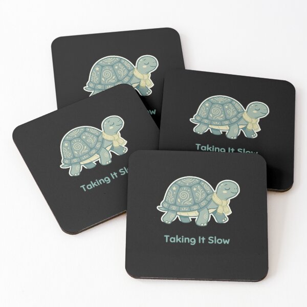 Item preview, Taking It Slow Tortoise Shirt – Minimal Calm Funny Vintage Style Tee designed and sold by Mythic Ink Studio.
