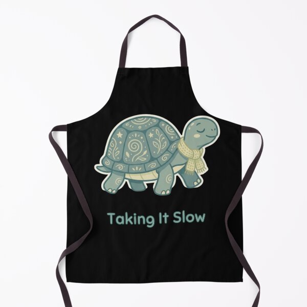 Item preview, Taking It Slow Tortoise Shirt – Minimal Calm Funny Vintage Style Tee designed and sold by Mythic Ink Studio.