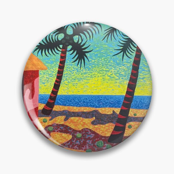 Item preview, Beach Hut in Beliz designed and sold by Prajna Vajrayana Art.