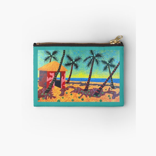 Item preview, Beach Hut in Beliz designed and sold by Prajna Vajrayana Art.