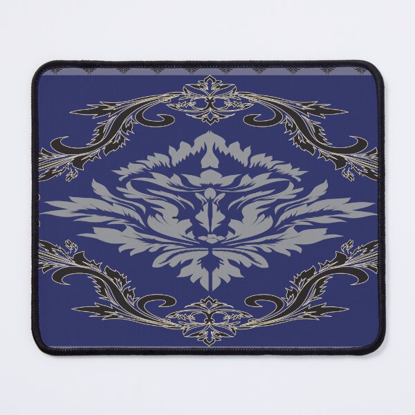 Item preview, Royal blue and gold Victorian filigree medallion designed and sold by AdesignbyG.