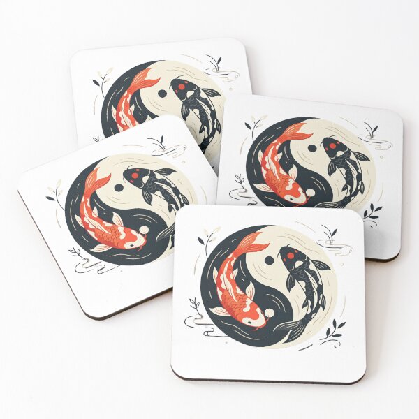 Item preview, Yin Yang Koi Balance Art designed and sold by Prachodayat Artworks.