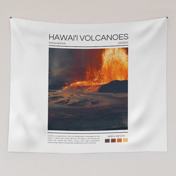 Item preview, Hawaiʻi Volcanoes National Park - Hawaii designed and sold by StudioRedKoala.