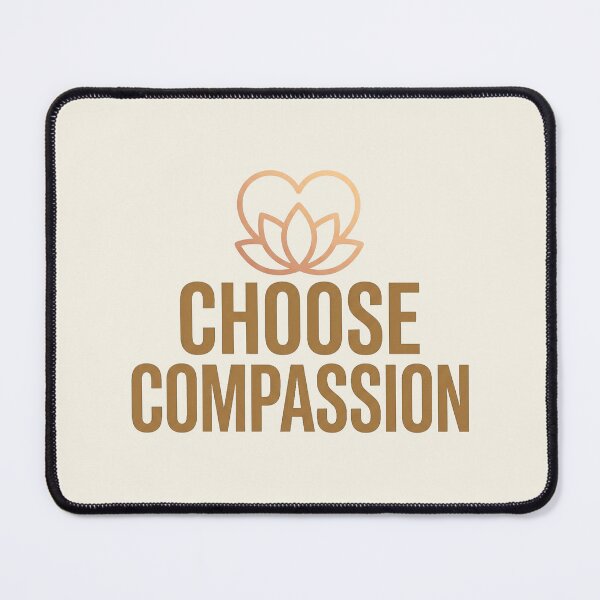 Item preview, Choose Compassion Buddha Lotus Mindfulness designed and sold by PixelQ.