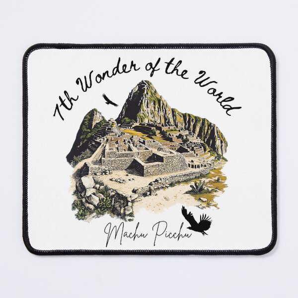 Item preview, Machu Picchu Peru, Wonder of the World Cusco Design, Peru Macchu Picchu Graphic designed and sold by CCKimShop.