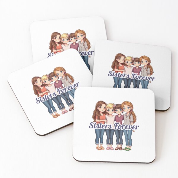 Item preview, Sisters Forever – Cute Sister Gift, Best Friends Design designed and sold by Silaris Designs.