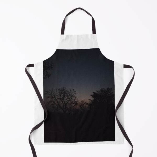 Item preview, Dark Aesthetic Night Sky Silhouette | Moody Nature Landscape | Calm Night Vibes designed and sold by PixelVibe Art.