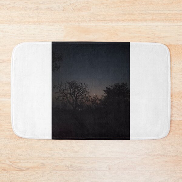 Item preview, Dark Aesthetic Night Sky Silhouette | Moody Nature Landscape | Calm Night Vibes designed and sold by PixelVibe Art.