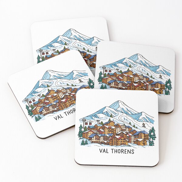Item preview, Val Thorens France Ski Resort Mountain Village designed and sold by JackCurtis1991.