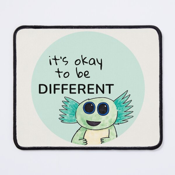 Item preview, It's Okay To Be Different Affirmation designed and sold by SoftBeing.