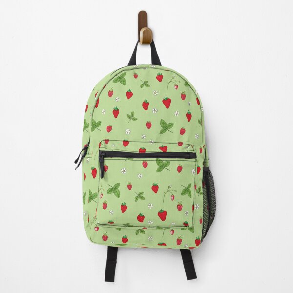 Item preview, Green strawberry pattern designed and sold by FridaSofia85.