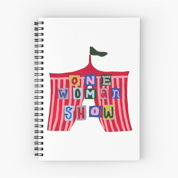 Item preview, one woman show big top designed and sold by indie cottage.