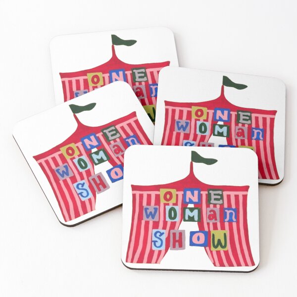Item preview, one woman show big top designed and sold by indie cottage.