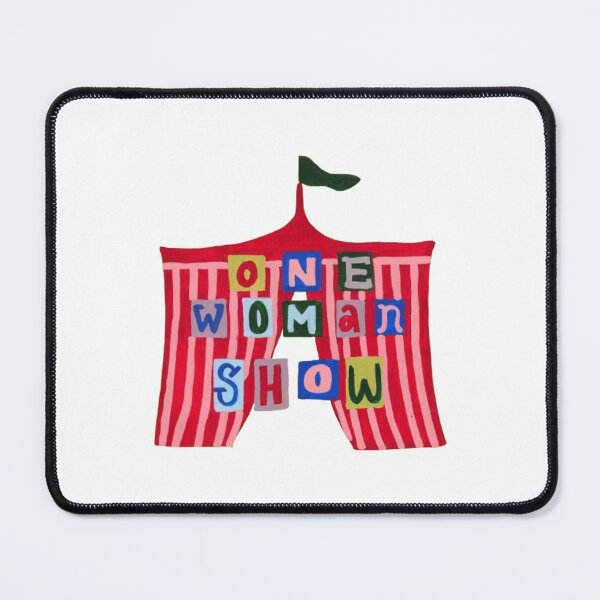 Item preview, one woman show big top designed and sold by indie cottage.