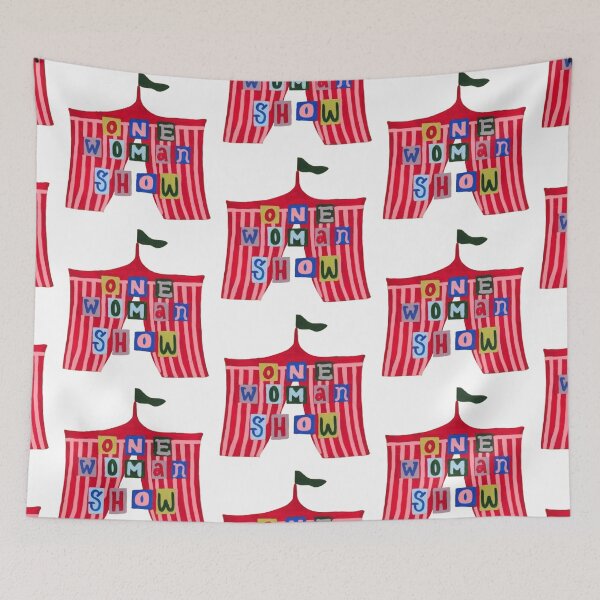 Item preview, one woman show big top designed and sold by indie cottage.