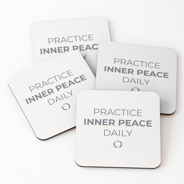 Item preview, Practice Inner Peace Daily Buddha Mindfulness designed and sold by PixelQ.