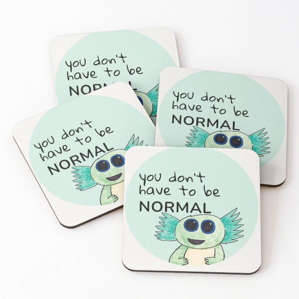 Item preview, You Don't Have To Be Normal Affirmation designed and sold by SoftBeing.