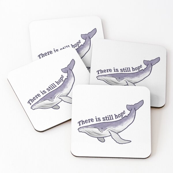 Item preview, “There is still hope” whale designed and sold by CanvasKitty.