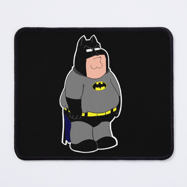 Item preview, Peter Griffin as Batman (outlined) designed and sold by ZERO-MIND.