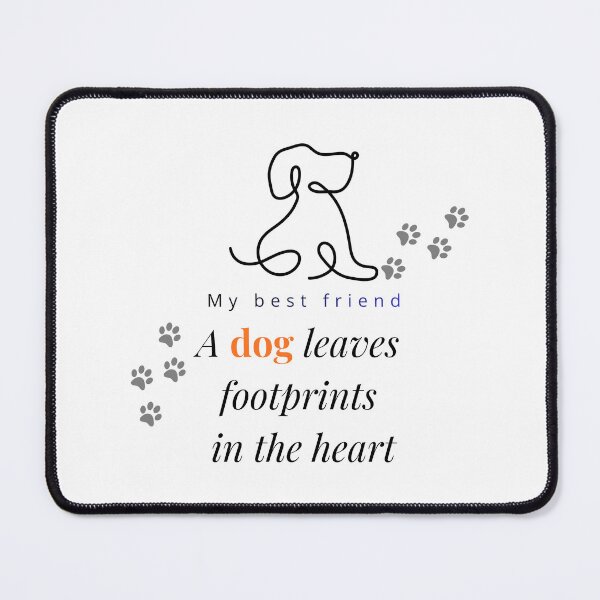 Item preview, Faithful Dog - Minimalist Design & Quote designed and sold by DIAMVERA.