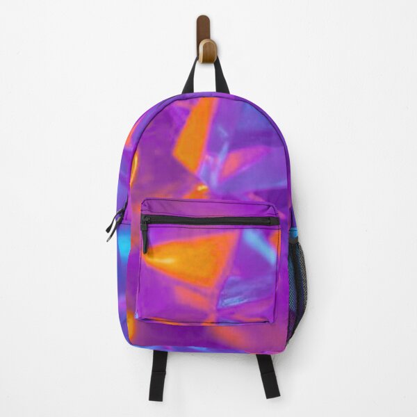 Item preview, Neon Holographic Glass Art Abstract designed and sold by Nika Art Studio.